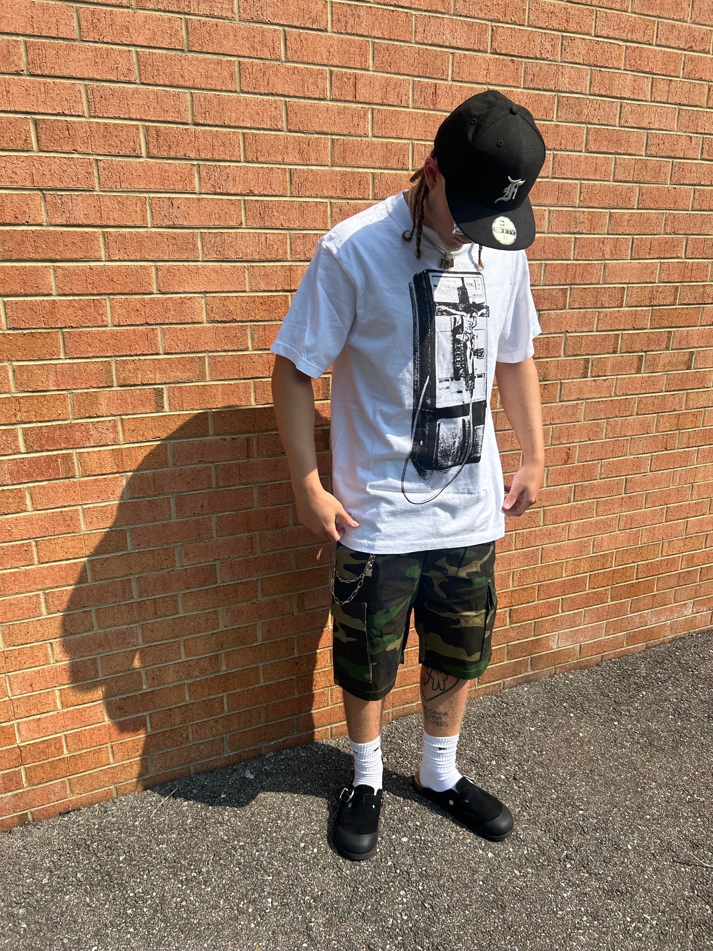 Noke Star Denim “Camo” Shorts